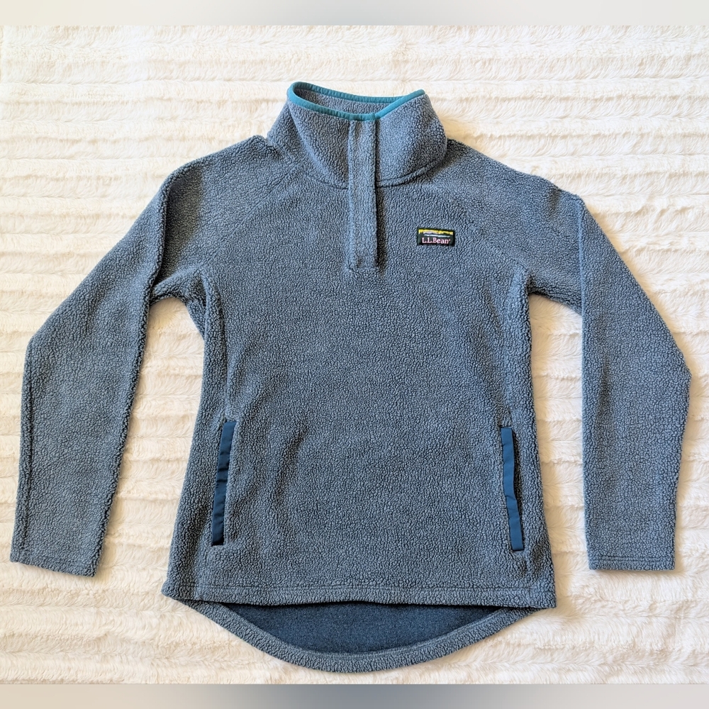 L.L. Bean Blue Fleece Jacket